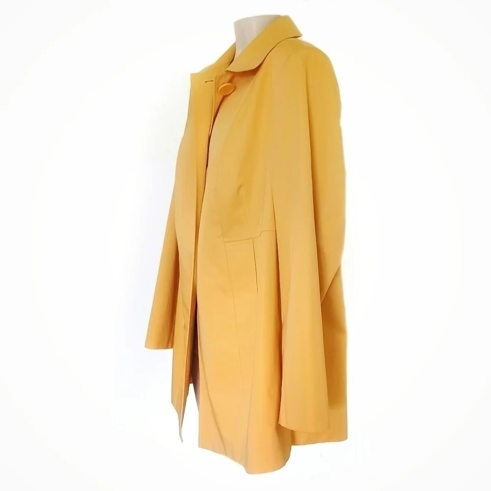 Vintage Talbots Yellow Blazer Jacket Oversized 90s Minimalist Quiet Luxury 16 - Picture 4 of 9
